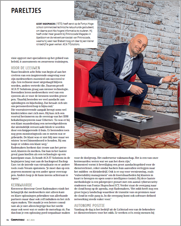 Computable magazine ICT pareltje
